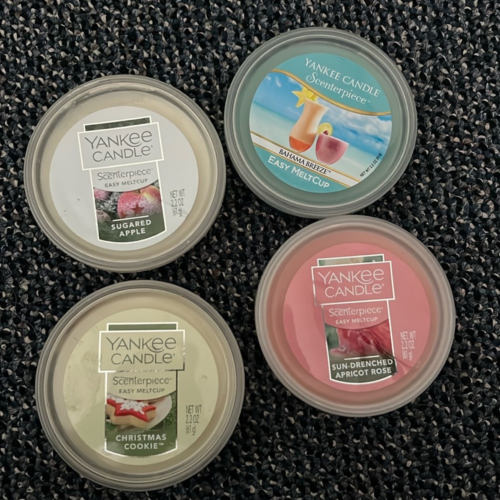 Yankee Candle Wax 4 wax melts for wax warmer